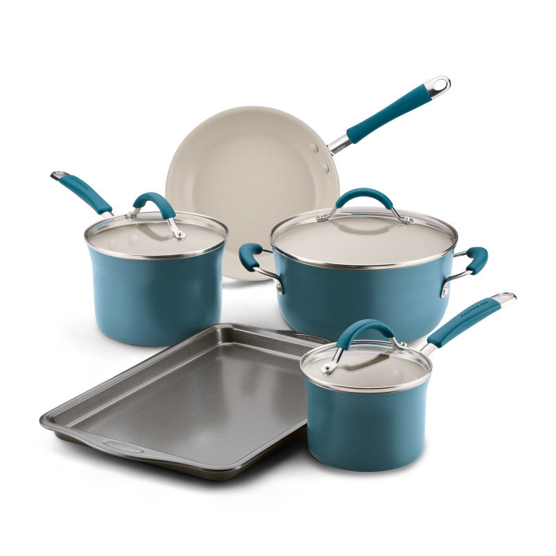 8-Piece Cucina Ceramic Nonstick Cookware Set - Image 2