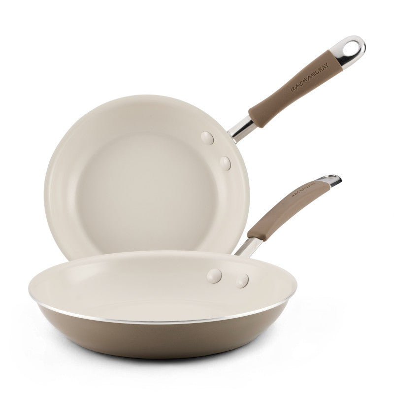 2-Piece Cucina Ceramic Nonstick Skillet Set - Image 2