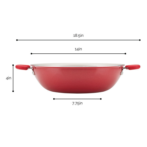 14.25-Inch Create Delicious Nonstick Induction Wok - Image 7