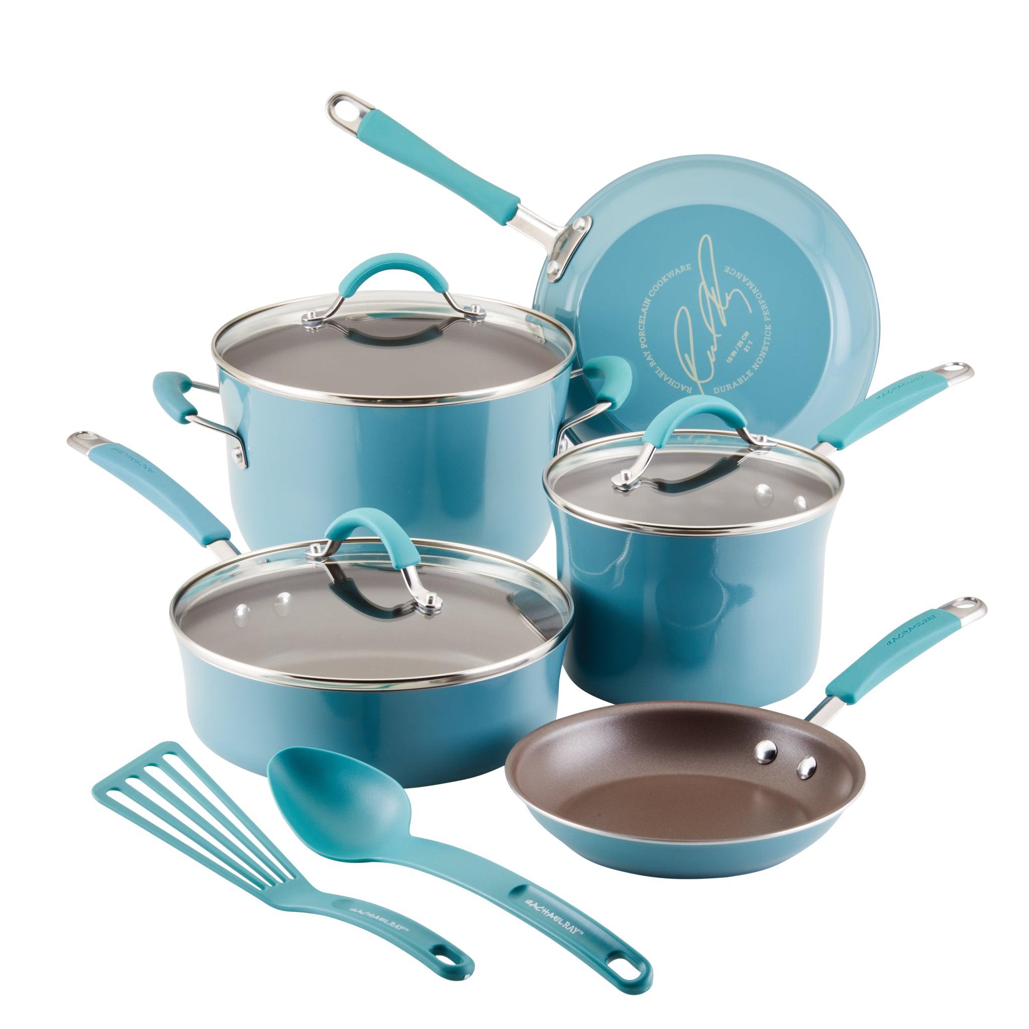 10-Piece Cucina Nonstick Cookware Set - Image 2