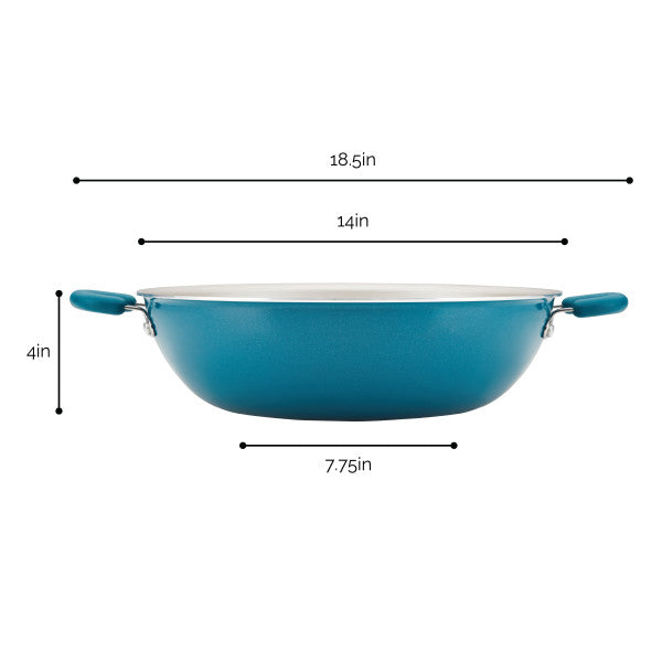 14.25-Inch Create Delicious Nonstick Induction Wok - Image 9