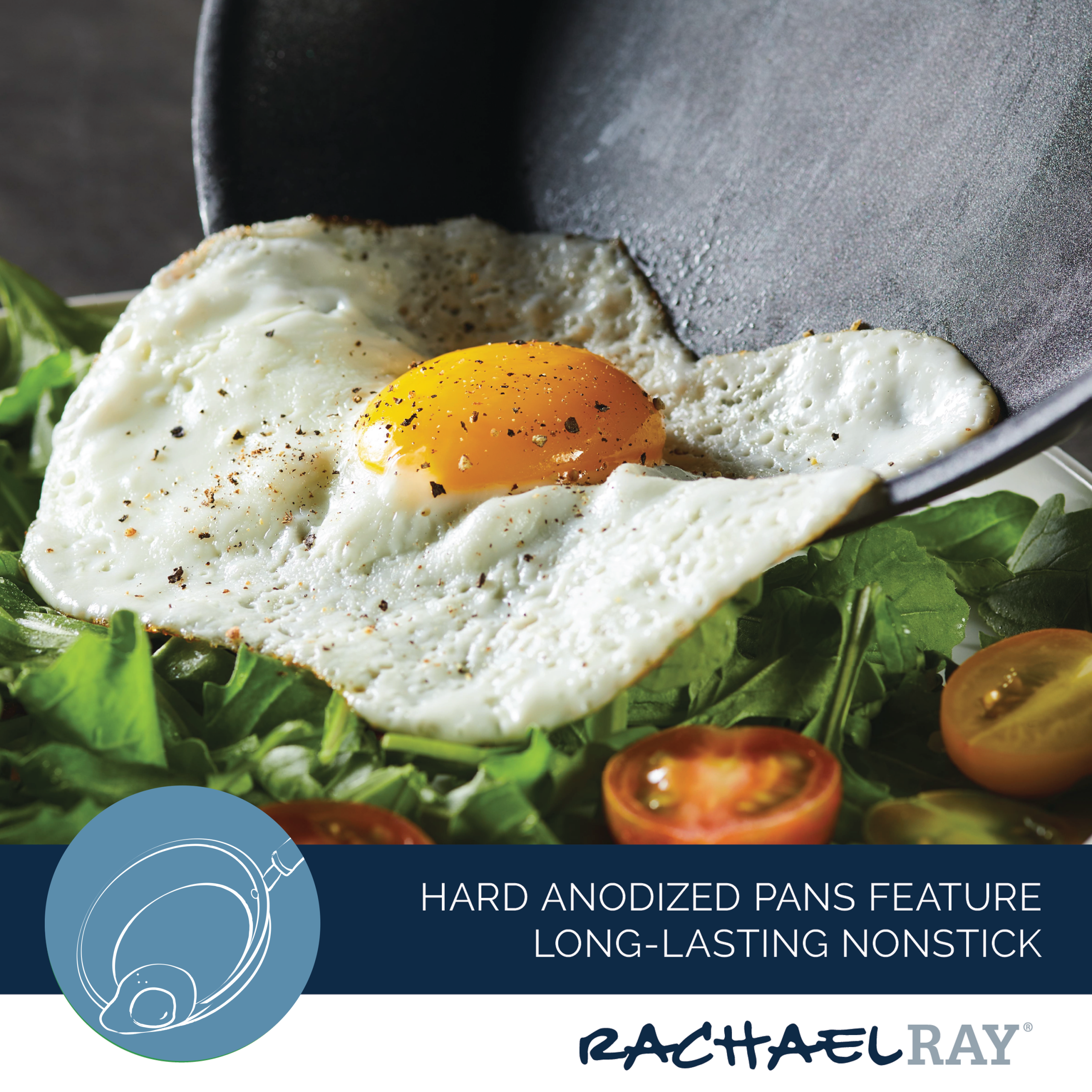 14-Inch Professional Hard Anodized Nonstick Frying Pan - Image 6