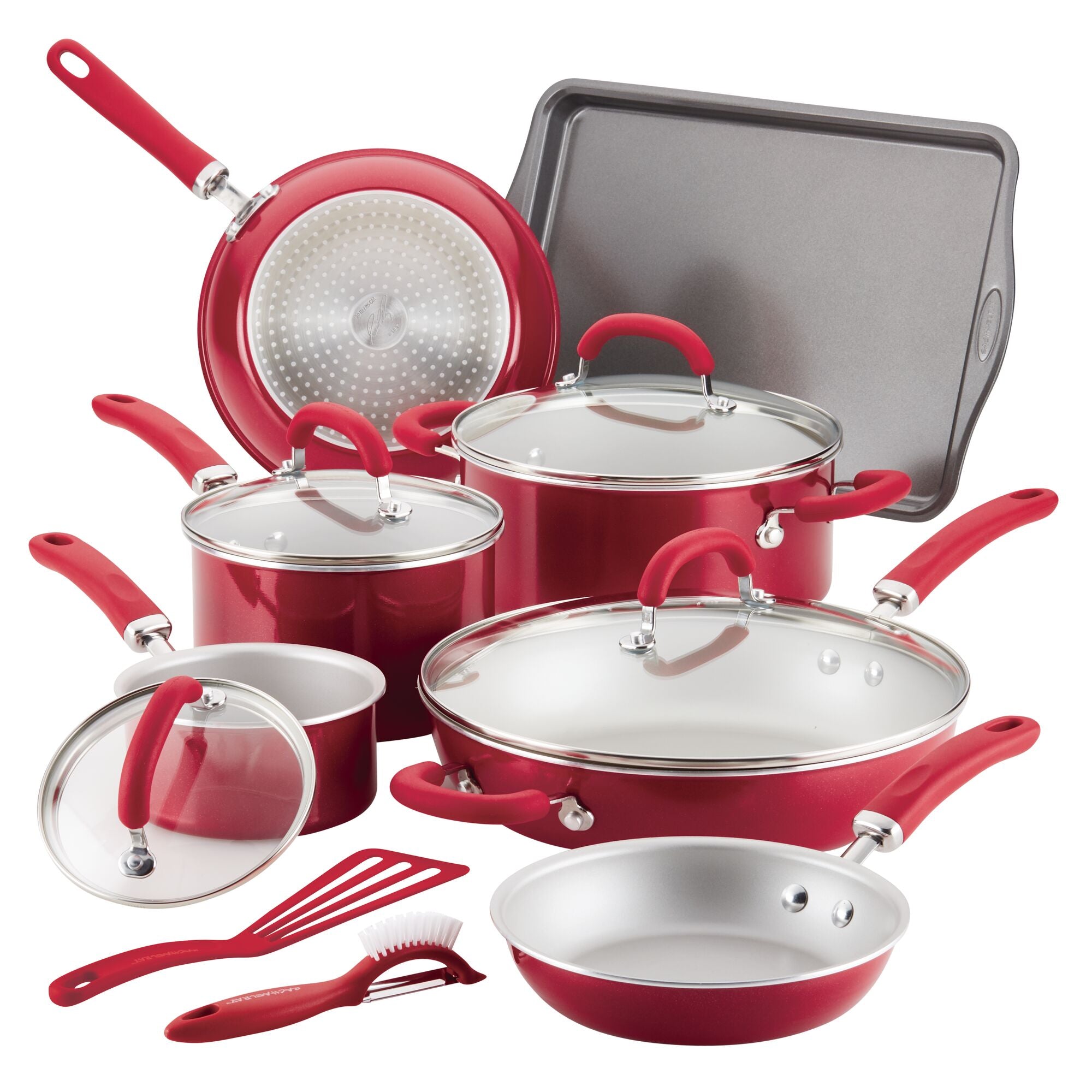13-Piece Create Delicious Nonstick Induction Cookware Set - Image 18