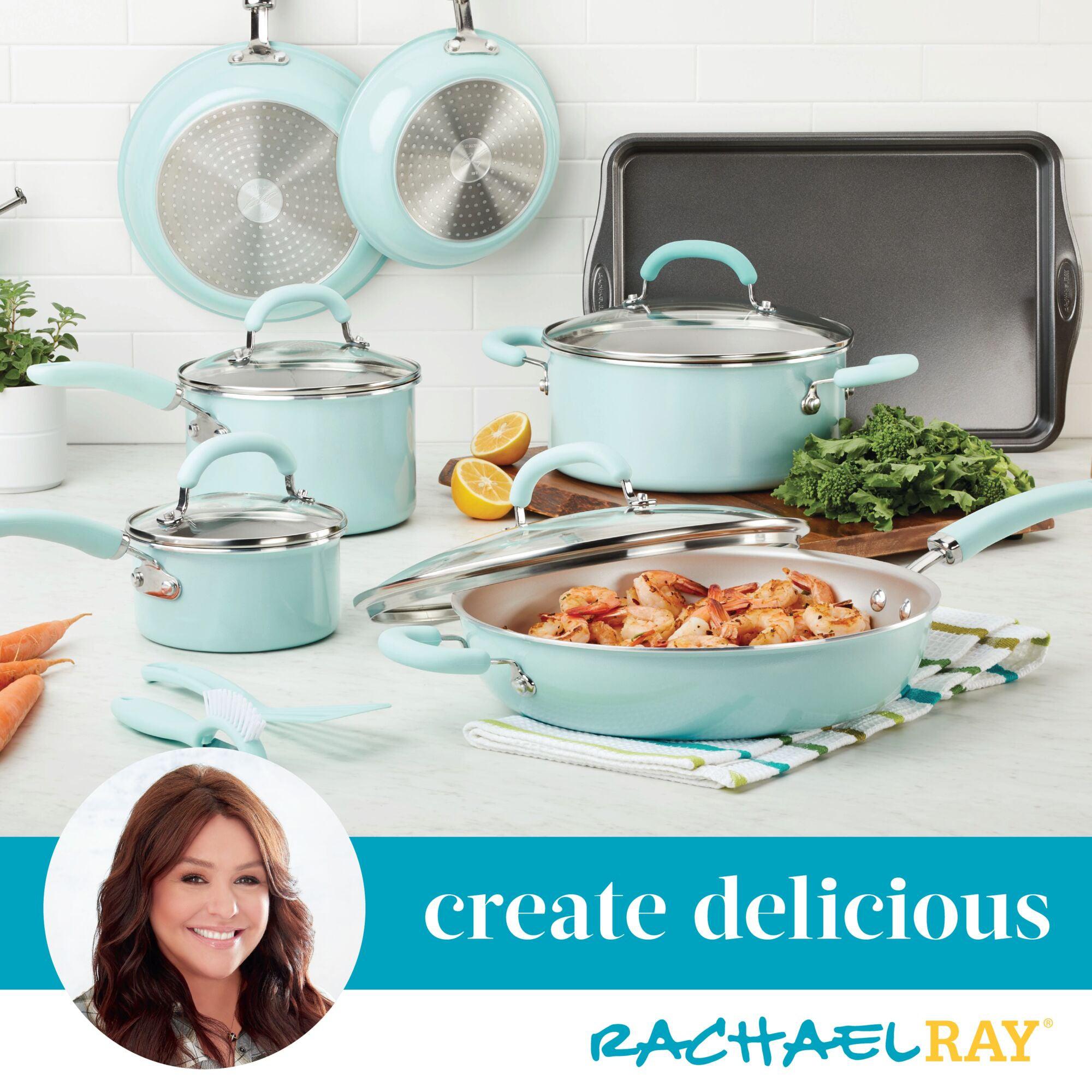 13-Piece Create Delicious Nonstick Induction Cookware Set - Image 34