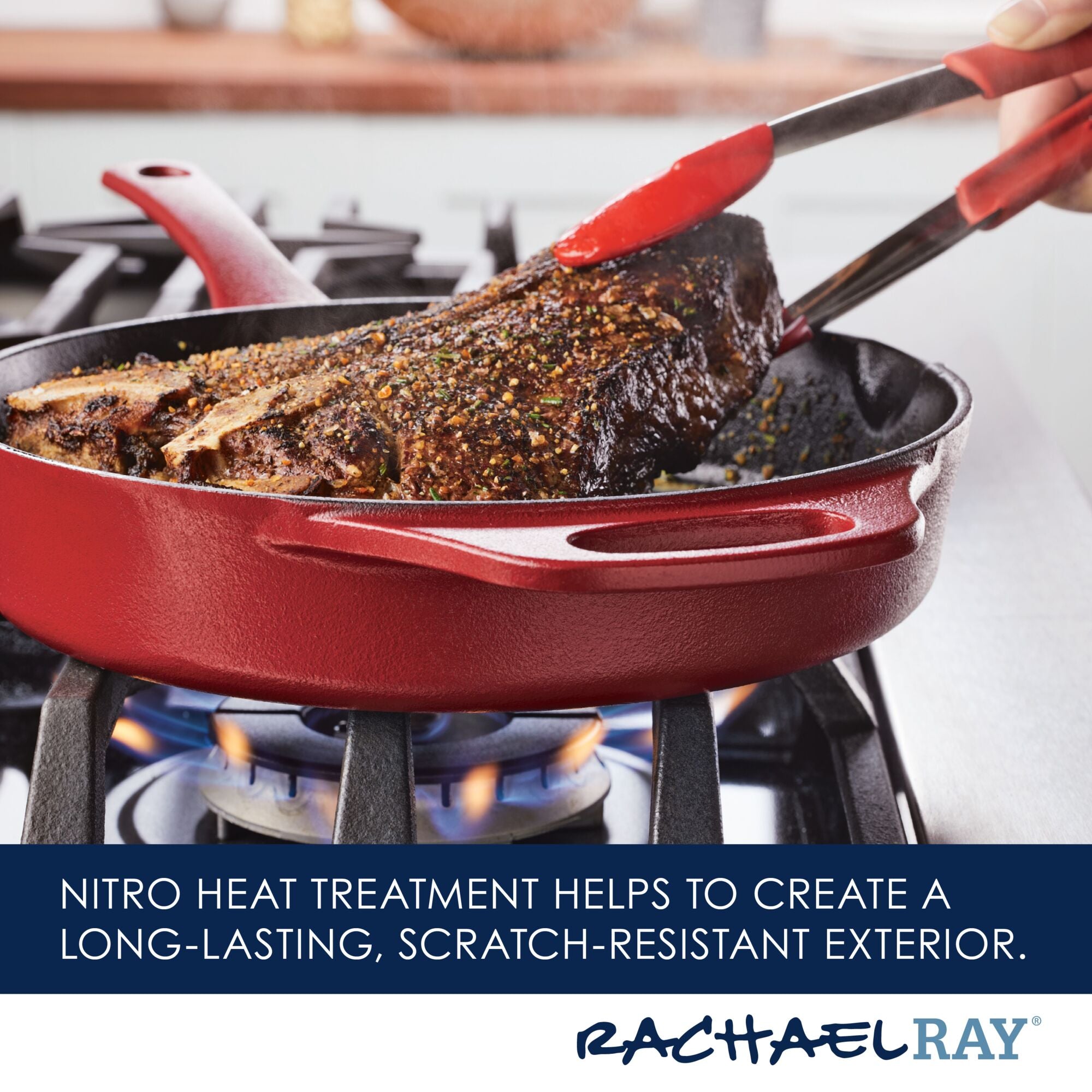 10-Inch NITRO Cast Iron Skillet - Image 6