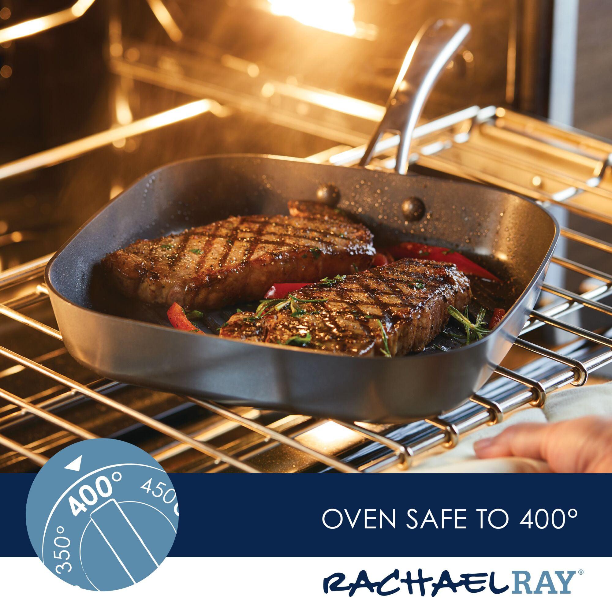 11-Inch Cook + Create Hard Anodized Nonstick Deep Grill Pan - Image 6