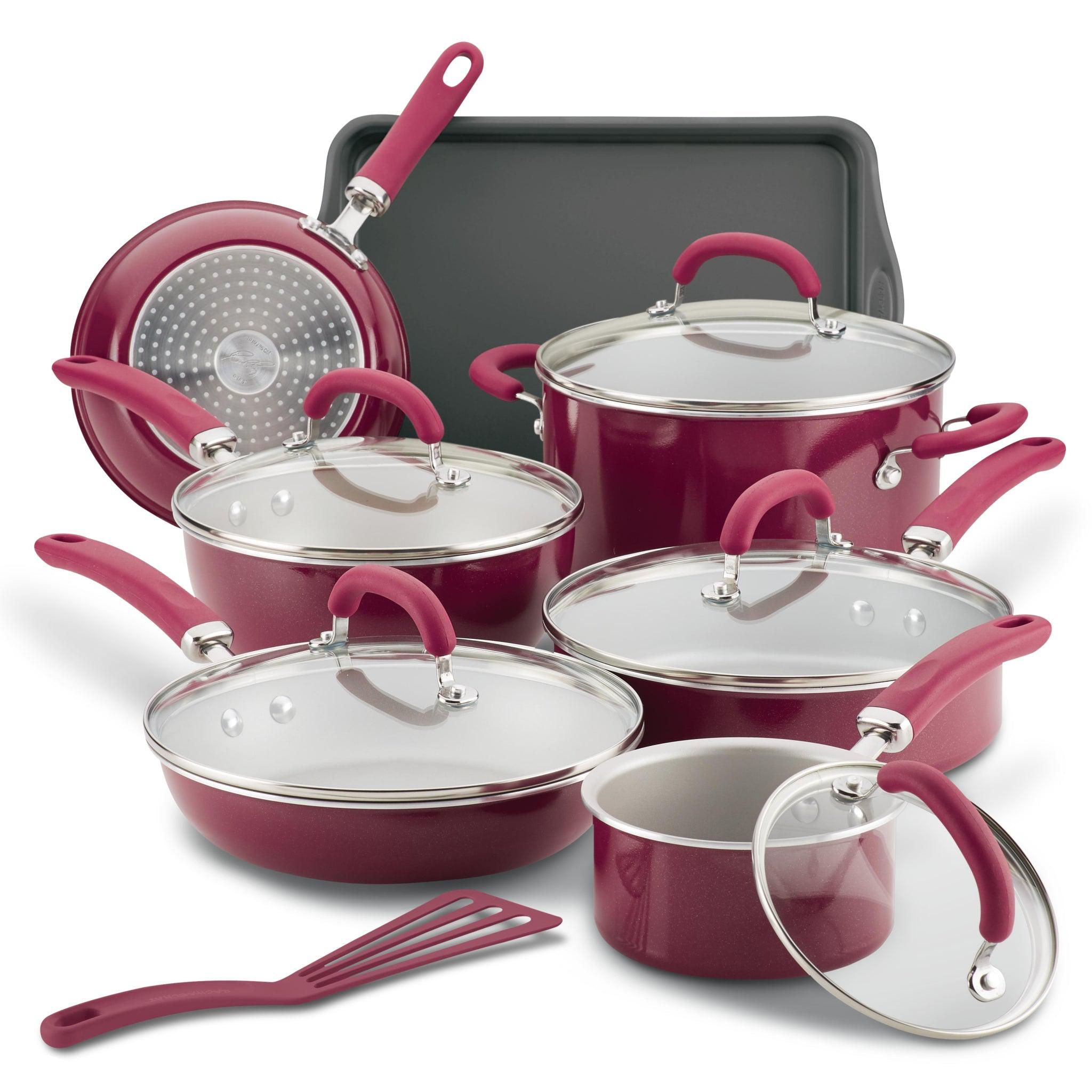 13-Piece Create Delicious Nonstick Induction Cookware Set - Image 2