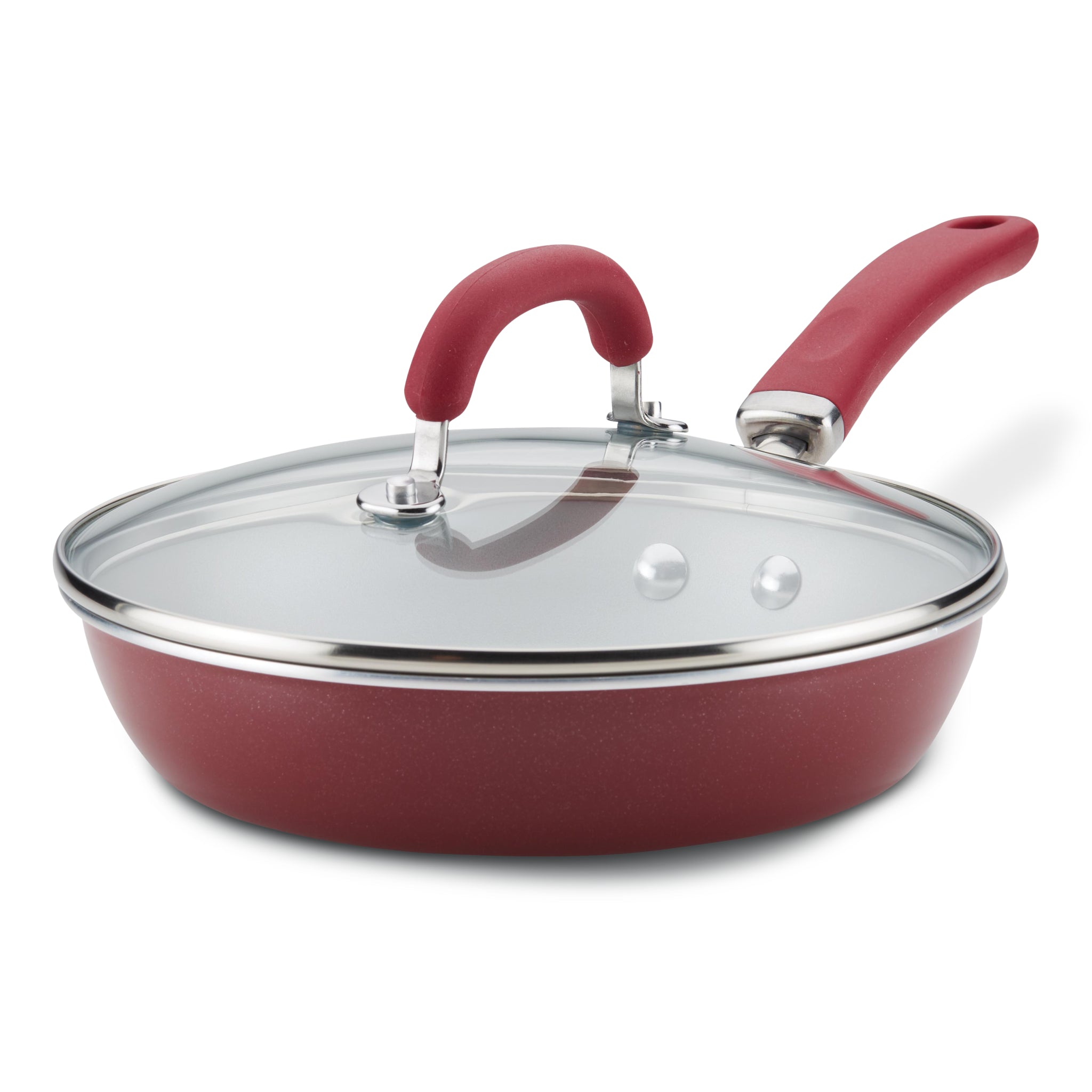 9.5-Inch Create Delicious Nonstick Induction Covered Deep Frying Pan - Image 15