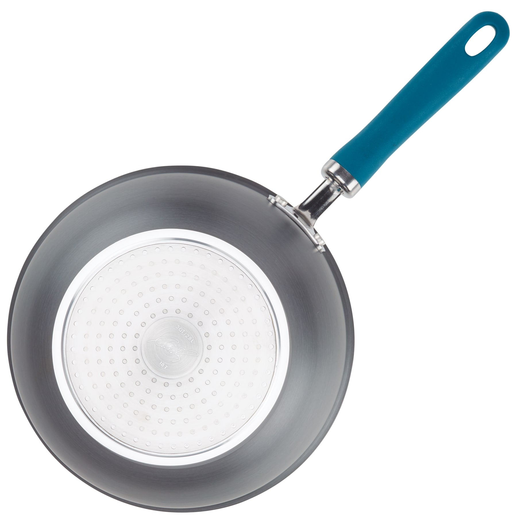 3-Quart Create Delicious Anodized Nonstick Induction Covered Chef Pan - Image 3