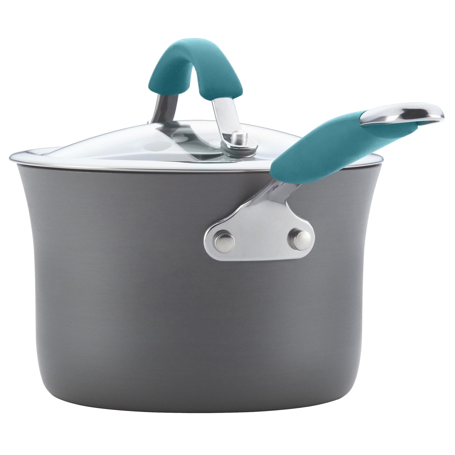 3-Quart Cucina Hard Anodized Nonstick Covered Saucepan - Image 5