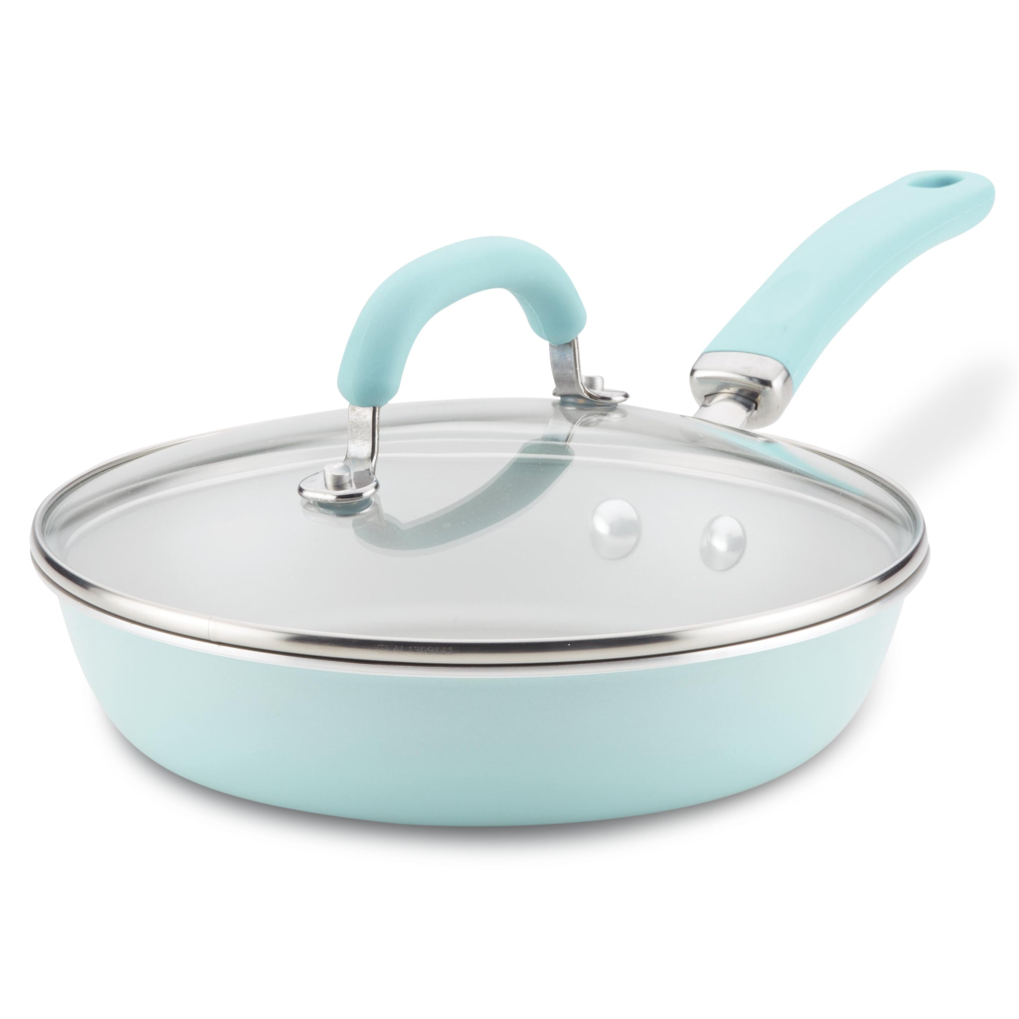9.5-Inch Create Delicious Nonstick Induction Covered Deep Frying Pan - Image 3