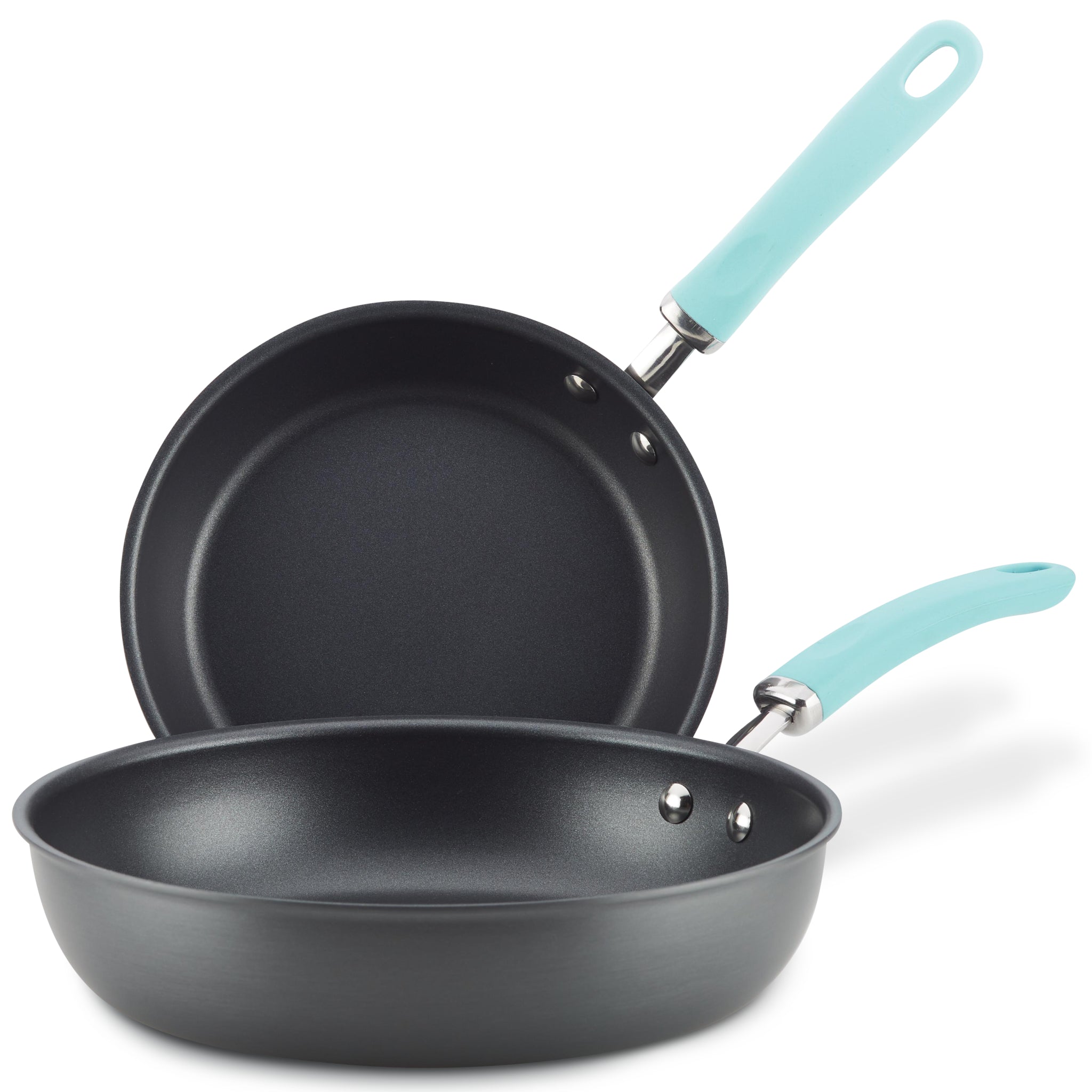 9.5-Inch and 11.75-Inch Create Delicious Hard Anodized Nonstick Induction Frying Pan Set - Image 11