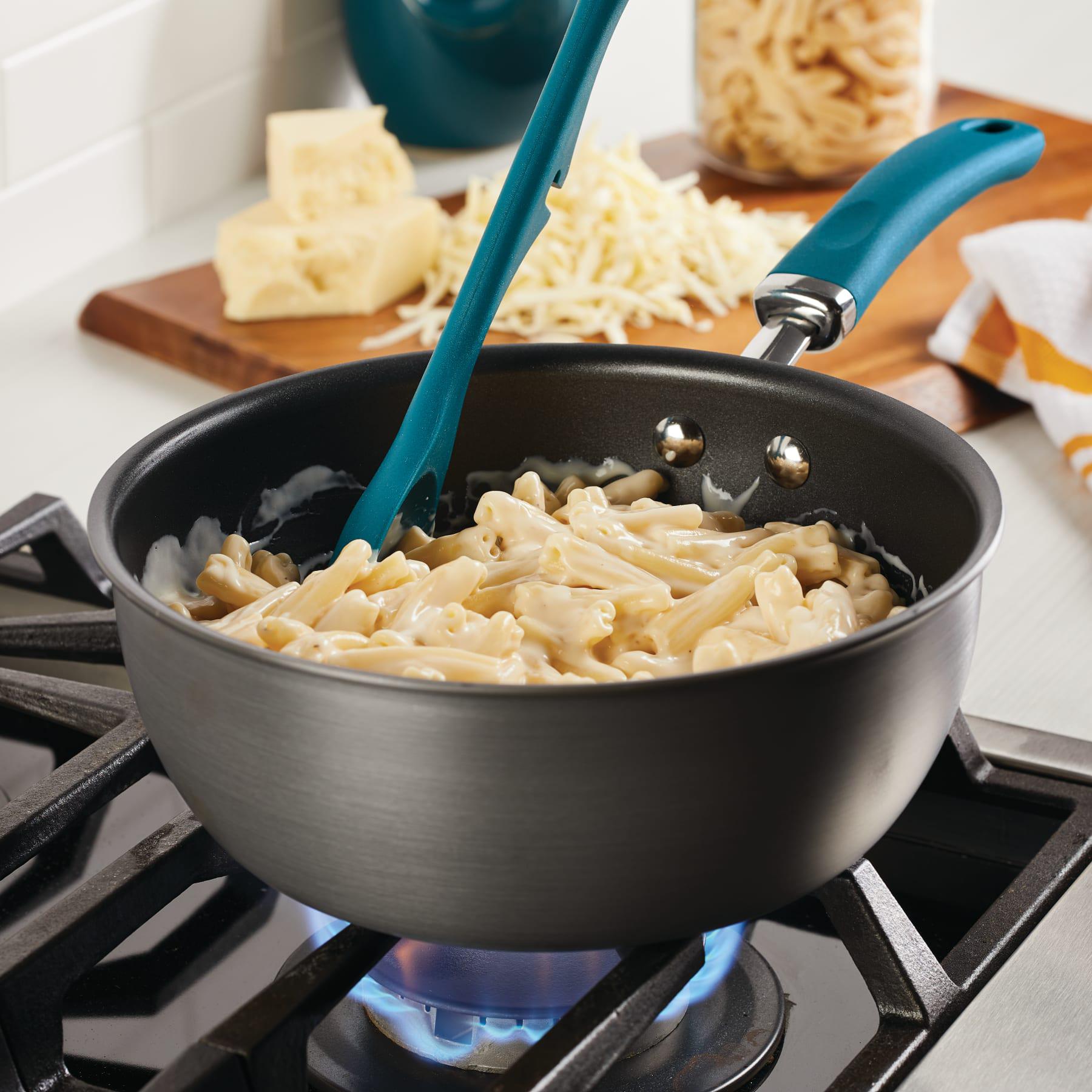 3-Quart Create Delicious Anodized Nonstick Induction Covered Chef Pan - Image 2