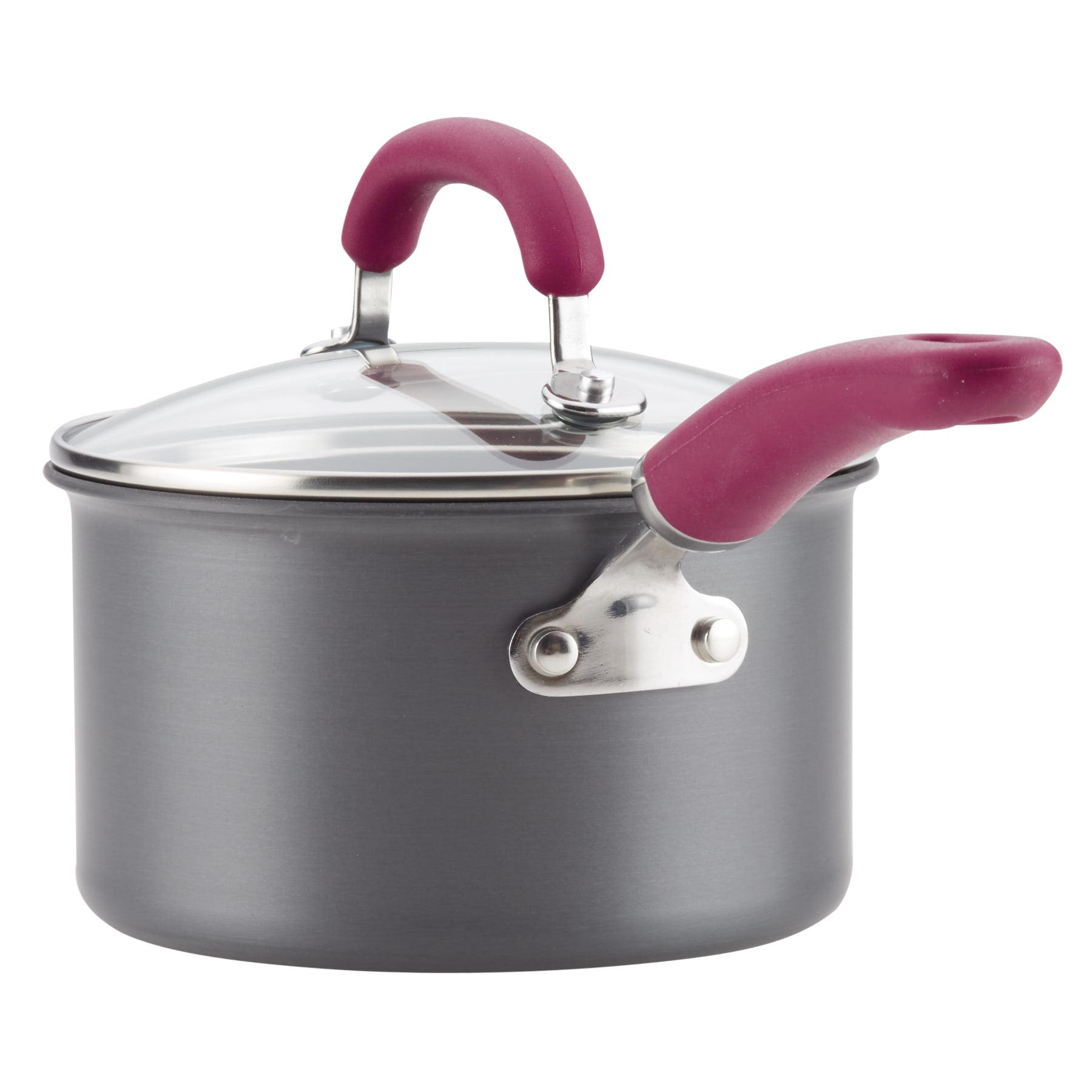 11-Piece Create Delicious Hard Anodized Nonstick Induction Cookware Set - Image 3
