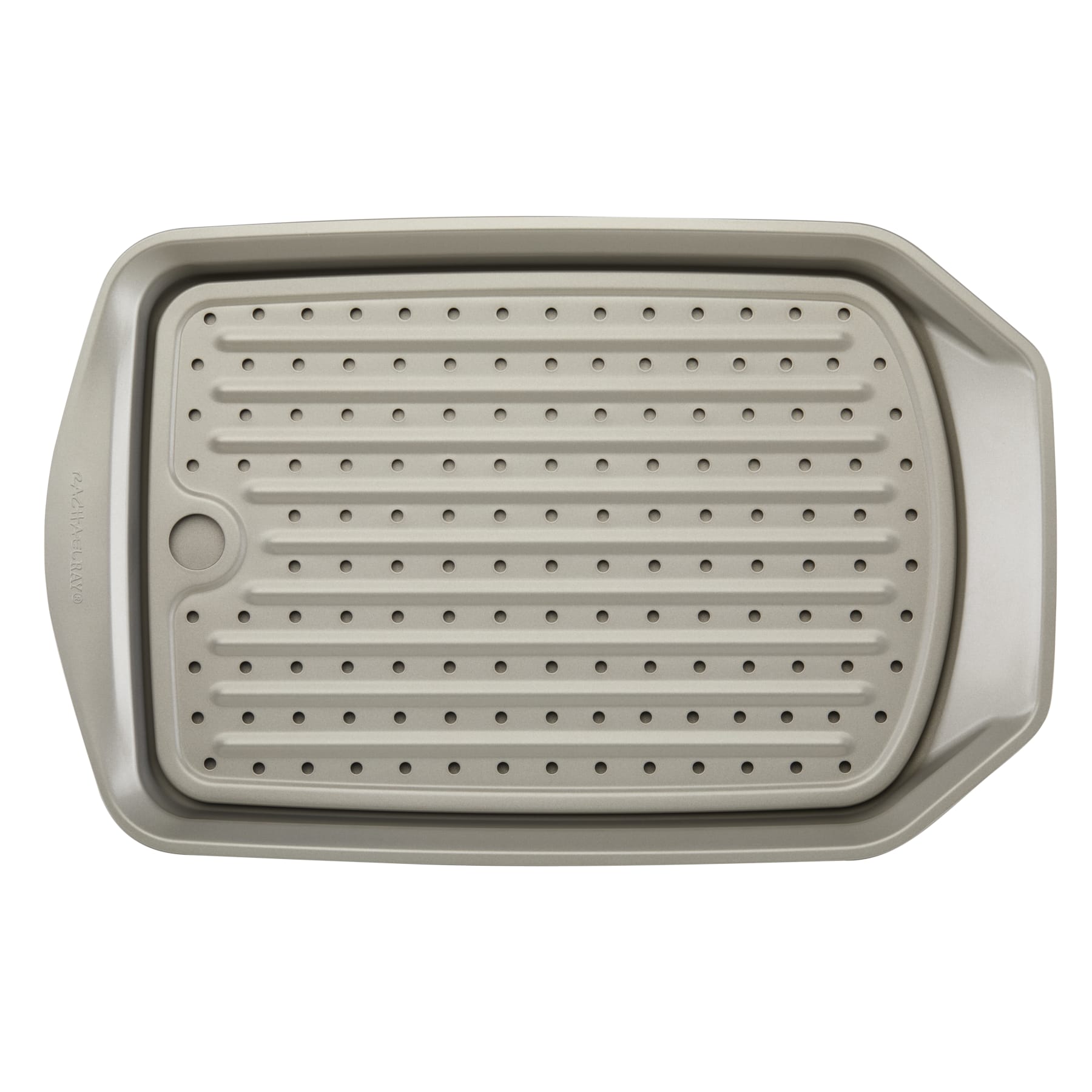 11-Inch x 17-Inch Nonstick Crisper Pan with Insert - Image 2