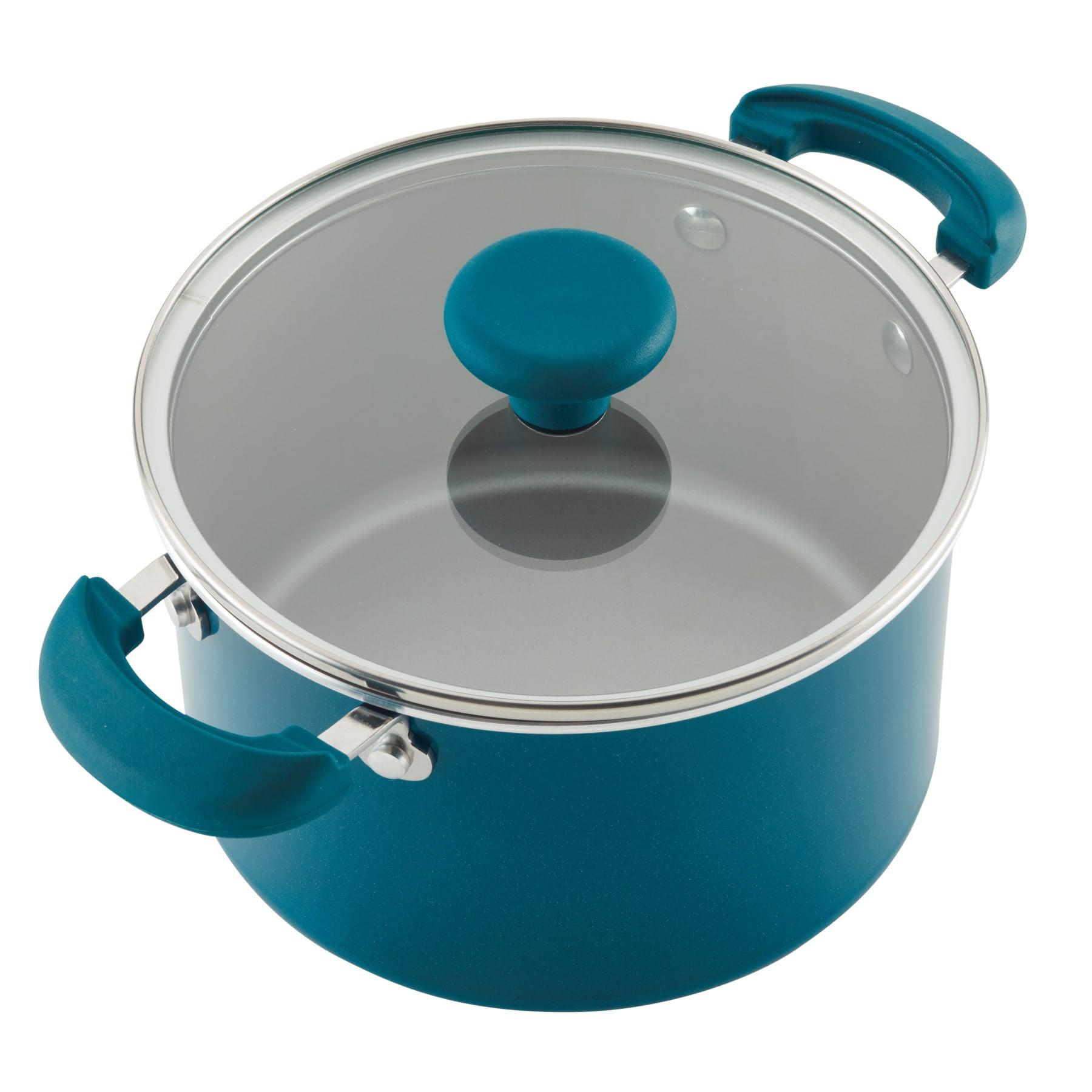 8-Piece Create Delicious Stacking Nonstick Induction Cookware Set - Image 4